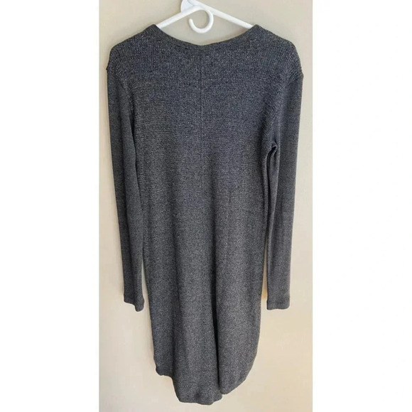 Wilt Charcoal Gray Thermal Long Sleeve Sweater Dress Size S - Picture 6 of 11